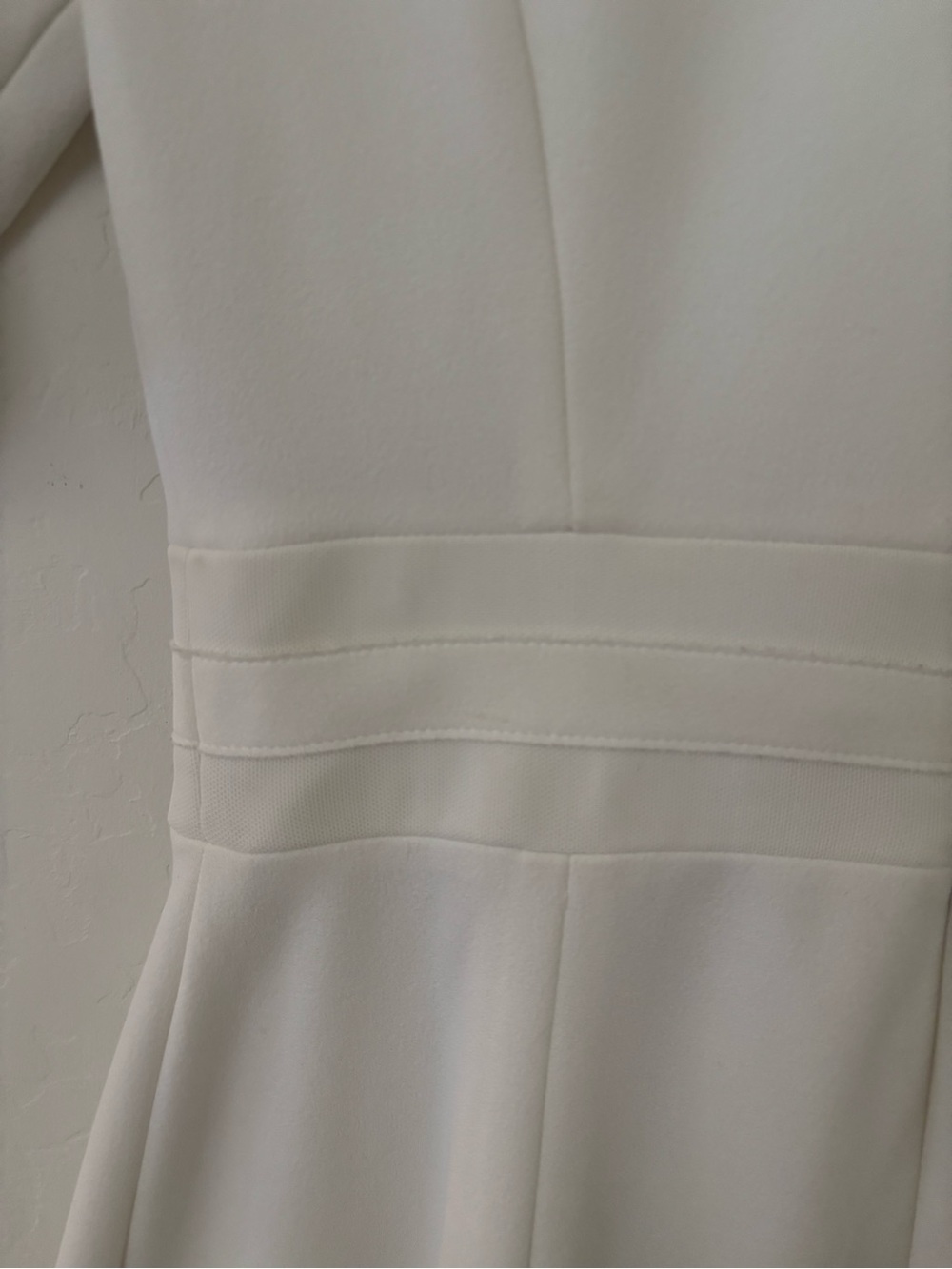 Calvin Klein White Fit & Flare Dress Size 2 - Picture 5 of 7